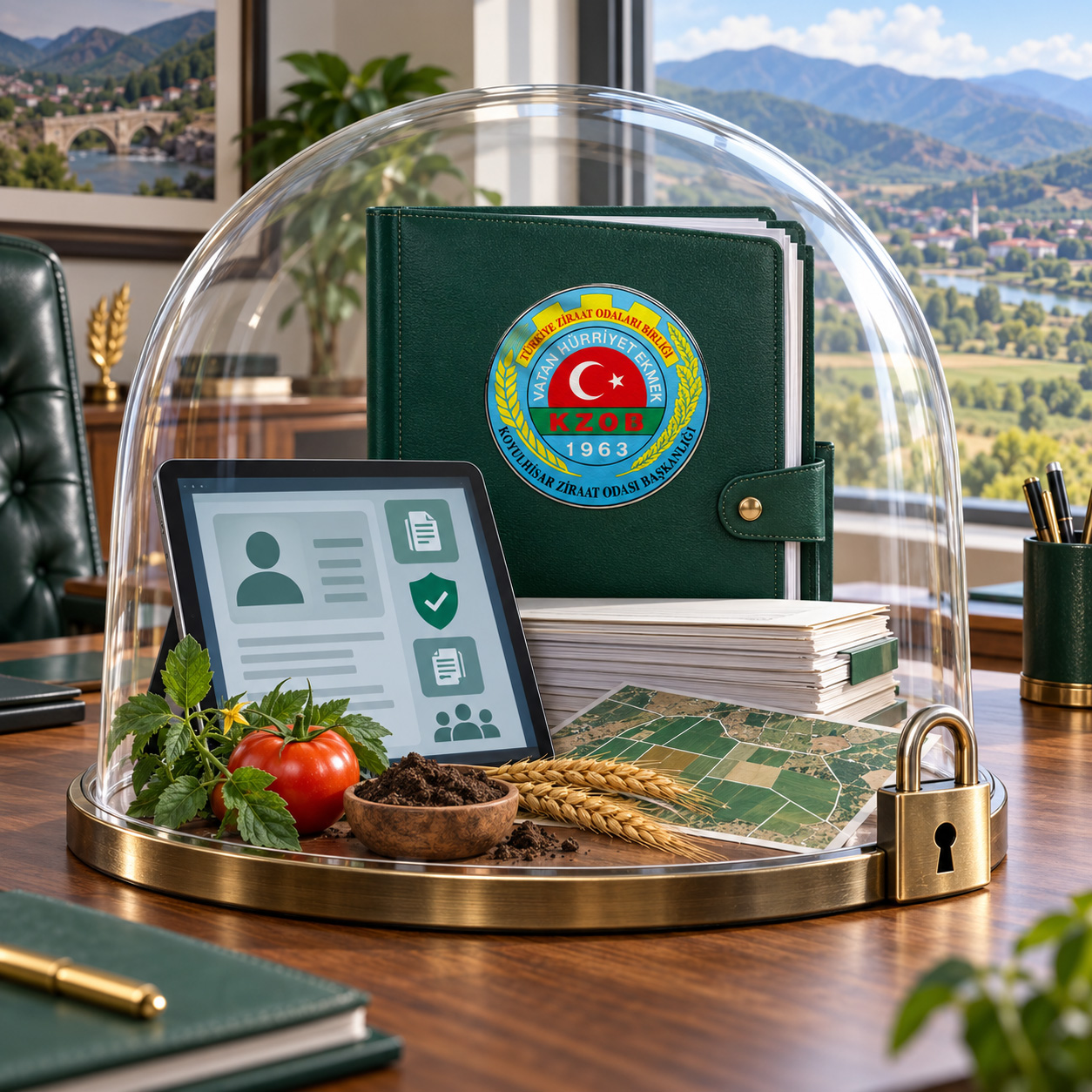 Tarım ve üretici — temsili görsel